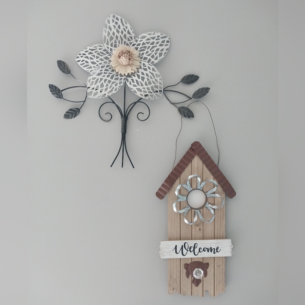 Rustic Wall Decor - Lot Of 2